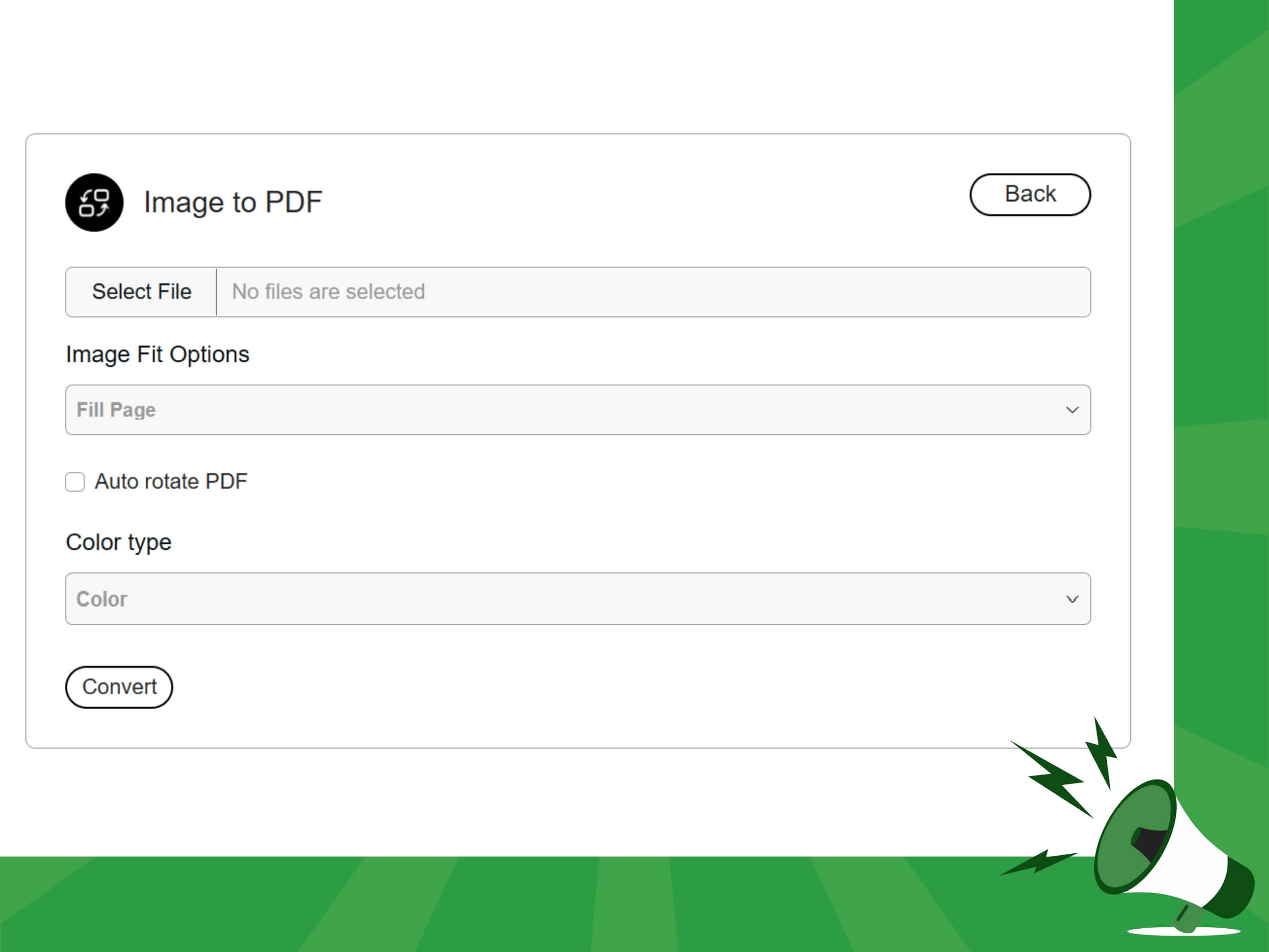 Save your processed PDF safely to your device using Smallppt