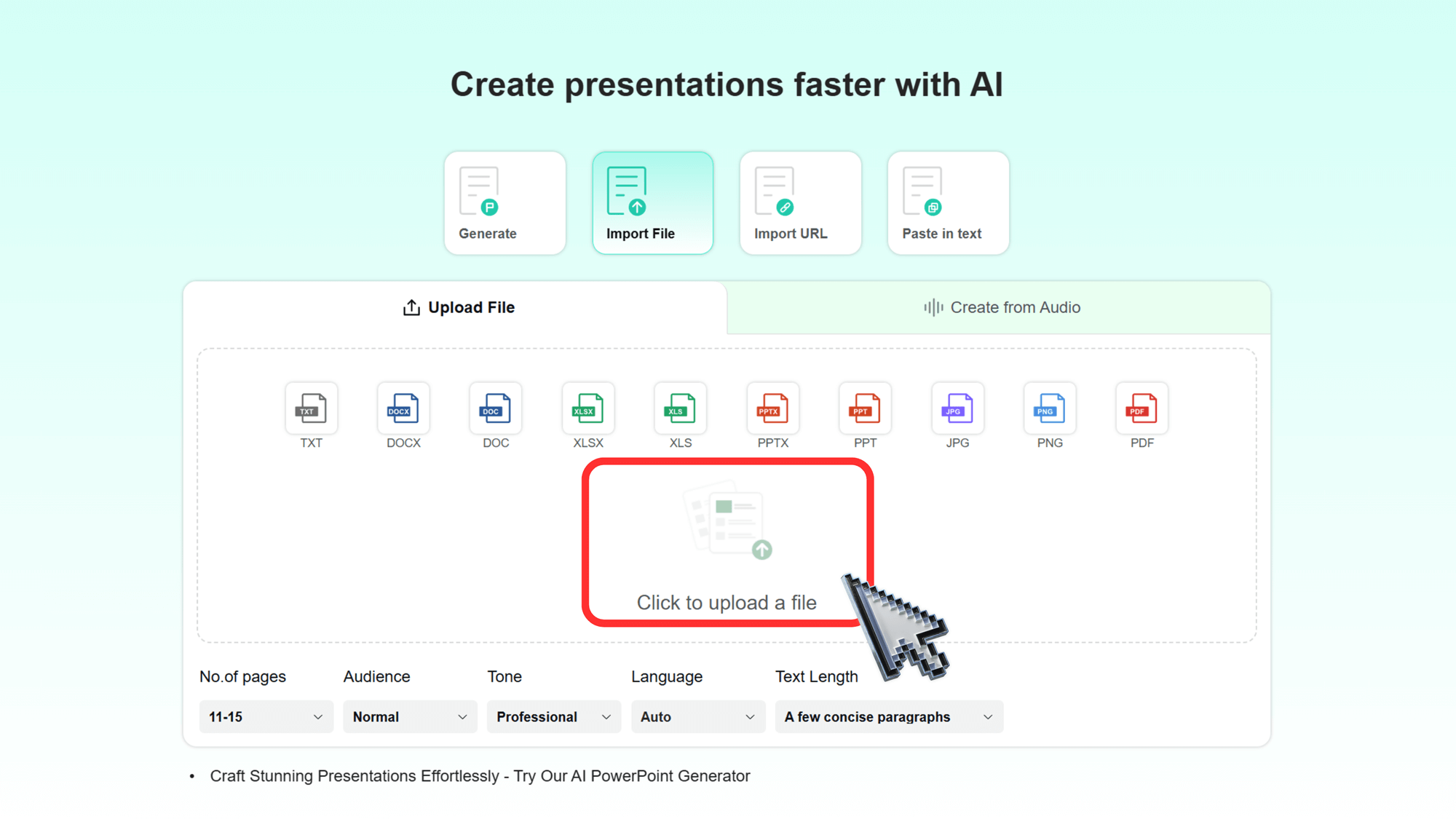 Convert PDF to a PowerPoint presentation easily with Smallppt